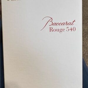 Baccarat Rouge 540 White and Red Box